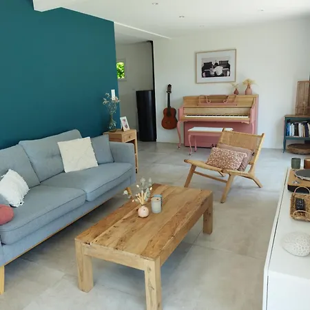 Maison De Familiale Au Calme Entre Terre Et